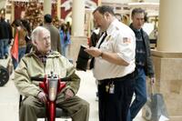 Bernie McInerney as Old Man and Kevin James as Paul Blart in "Paul Blart: Mall Cop."
