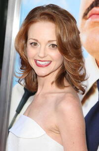 Jayma Mays at the California premiere of "Paul Blart: Mall Cop."