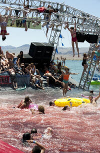 A scene in "Piranha 3D."