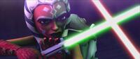 A scene from "Star Wars: The Clone Wars."