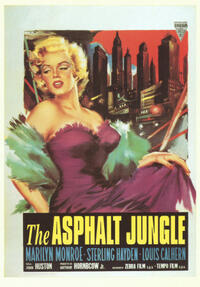 Poster art for "The Asphalt Jungle."