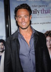 Sebastian Siegel at the New York premiere of "Tyler Perry's The Family That Preys."