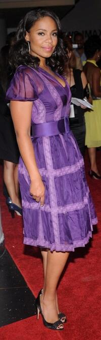 Sanaa Lathan at the New York premiere of "Tyler Perry's The Family That Preys."