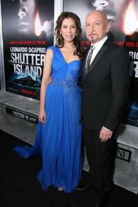 Daniella Laven and Ben Kingsley at the New York special screening of "Shutter Island."
