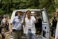Phil Meheux and Raja Gosnell in "Beverly Hills Chihuahua."