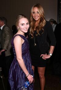 AnnaSophia Robb and Amanda Bynes at the after party of the California premiere of "Race to Witch Mountain."