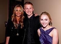 Amanda Bynes, Alexander Ludwig and AnnaSophia Robb at the after party of the California premiere of "Race to Witch Mountain."