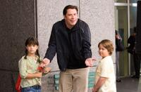 Ella Bleu Travolta, John Travolta and Conner Rayburn in "Old Dogs."