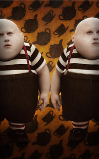 Matt Lucas in "Alice in Wonderland."