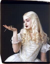 Anne Hathaway in "Alice in Wonderland."
