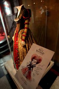 A scene from "Alice in Wonderland."