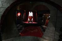 A scene from "Alice in Wonderland."