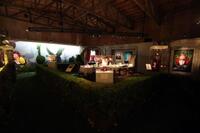 A scene from "Alice in Wonderland."