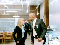 Radha Mitchell and Boris Kodjoe in "Surrogates."