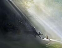 Concept art from "How to Train Your Dragon."