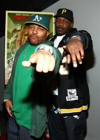 Rappers 40 Glocc at the California premiere of "Zombie Strippers" - Arrivals.