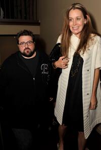Director Kevin Smith and his wife Jennifer Schwalbach Smith at the after party of the Canada premiere of "Zack and Miri Make a Porno" during the 2008 Toronto International Film Festival.