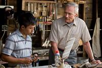 Bee Vang as Thao and Clint Eastwood as Walt Kowalski in "Gran Torino."