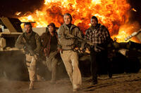 Bradley Cooper, Sharlto Copley, Liam Neeson, and Quinton 'Rampage' Jackson in "The A-Team."