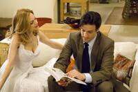 Heather Graham as Georgina and Tom Ellis as Zak in "Miss Conception."