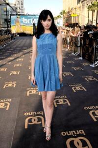 Krysten Ritter at the California premiere of "Bruno."