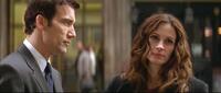 Clive Owen as Ray Koval and Julia Roberts as Claire Stenwick in "Duplicity."