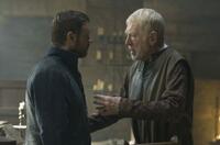 Russell Crowe as Robin Longstride and Max von Sydow as Sir Walter Loxley in "Robin Hood."