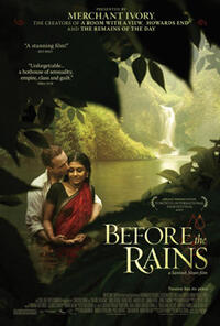 Poster art for "Before the Rains."