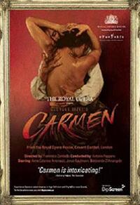 Poster art for "Carmen."