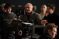Nikita Mikhalkov on the set of "12."