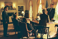 Josh Brolin as George W. Bush and James Cromwell as George H. W. Bush in "W."