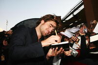 Robert Pattinson at the "Twilight" premiere during the 3rd Rome International Film Festival.