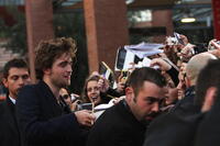 Robert Pattinson at the "Twilight" premiere during the 3rd Rome International Film Festival.