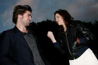 Robert Pattinson and Kristen Stewart at the "Twilight" premiere during the 3rd Rome International Film Festival.