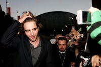 Robert Pattinson at the "Twilight" premiere during the 3rd Rome International Film Festival.