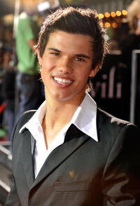 Taylor Lautner at the L.A. premiere of "Twilight."