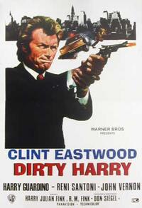 Poster art for "Dirty Harry."