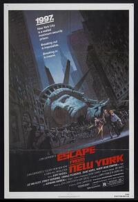 Poster art for "Escape From New York."