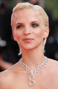 Model Anouk Margueritte at the premiere of "Synecdoche, New York" during the 61st International Cannes Film Festival.