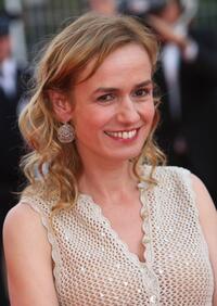 Sandrine Bonnaire at the premiere of "Synecdoche, New York" during the 61st International Cannes Film Festival.