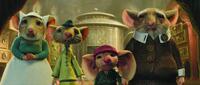 Mother Antoinette, meek brother Furlough, noble mouse Despereaux and father Lester in "The Tale of Despereaux."