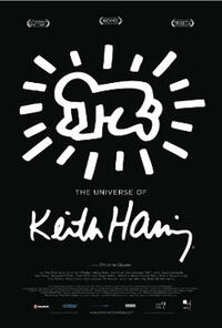 Poster art for "The Universe of Keith Haring."