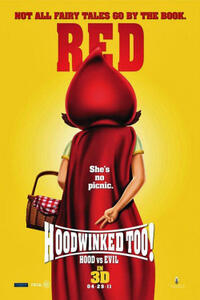 Poster art for "Hoodwinked Too! Hood vs. Evil."