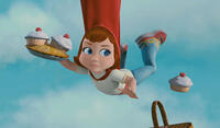 Red voiced by Hayden Panetiere in "Hoodwinked Too! Hood vs. Evil."