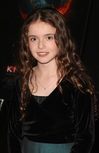 Lara Robinson at the New York premiere of "Knowing."