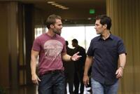 Seann William Scott as Wheeler and Paul Rudd as Danny in "Role Models."