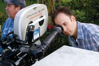 Director David Wain on the set of "Role Models."