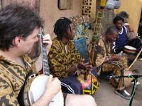 Bela Fleck in "Throw Down Your Heart."