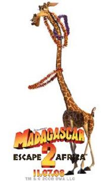 Poster Art for "Madagascar: Escape 2 Africa: The IMAX Experience."