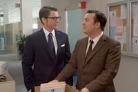Rob Lowe as Brad Kessler and Ricky Gervais as Mark Bellison in "The Invention of Lying."